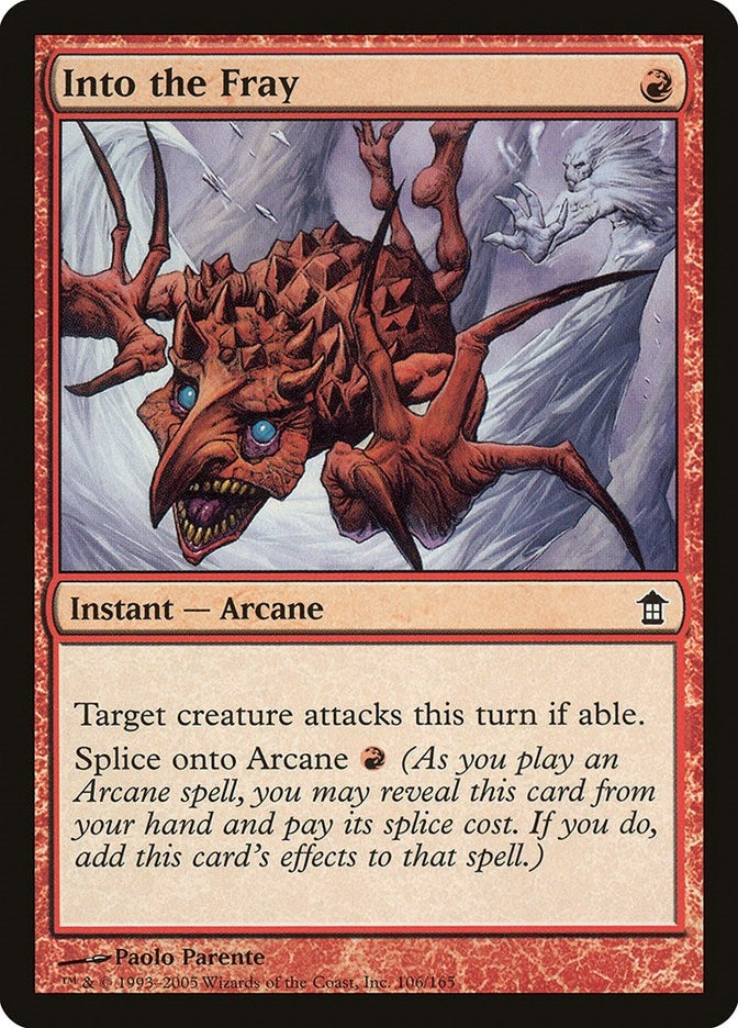 Image for Into the Fray (106) (Saviors of Kamigawa) - Magic: The Gathering