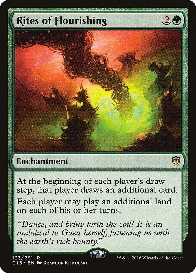 Image for Rites of Flourishing (163) (Commander 2016) - Magic: The Gathering