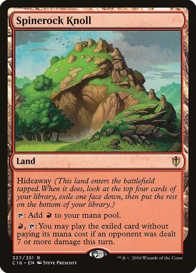 Image for Spinerock Knoll (327) (Commander 2016) - Magic: The Gathering