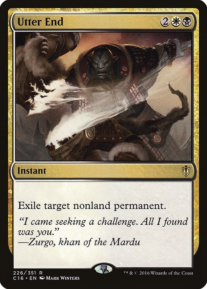 Image for Utter End (226) (Commander 2016) - Magic: The Gathering