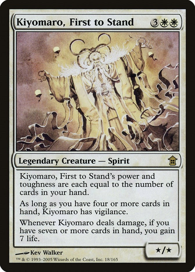 Image for Kiyomaro, First to Stand (18) (Saviors of Kamigawa) - Magic: The Gathering