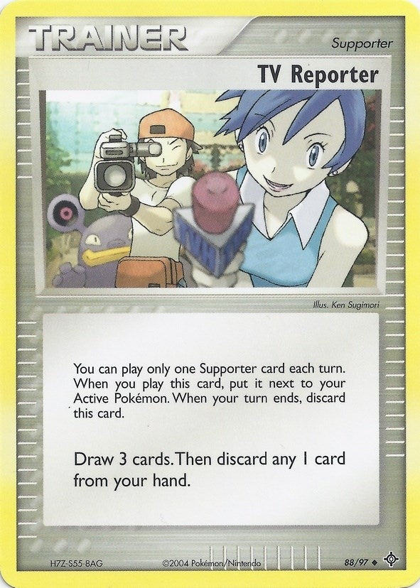 Image for TV Reporter (88) (EX Battle Stadium) - Pokemon