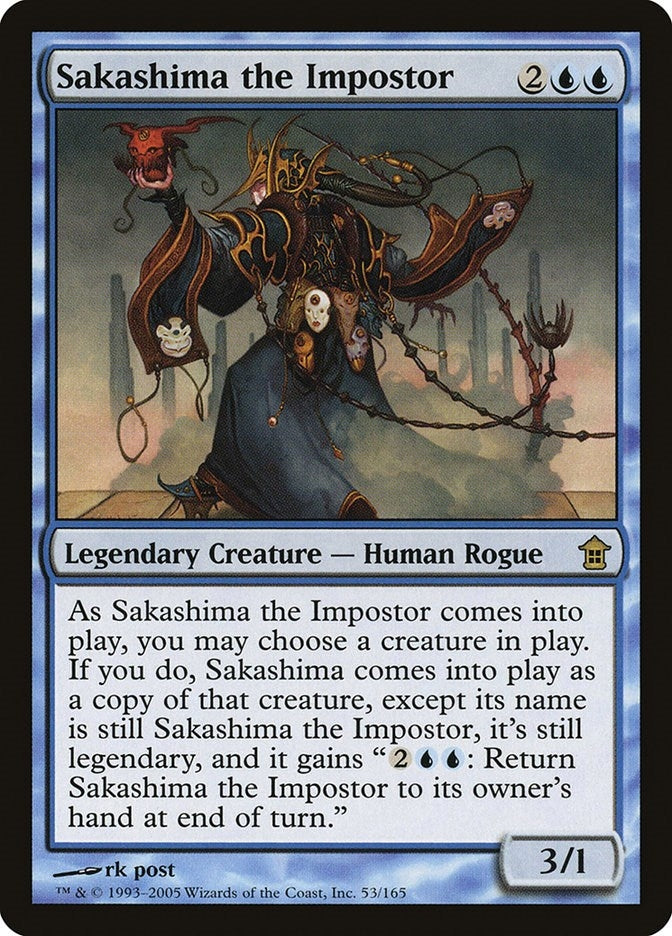 Image for Sakashima the Impostor (53) (Saviors of Kamigawa) - Magic: The Gathering