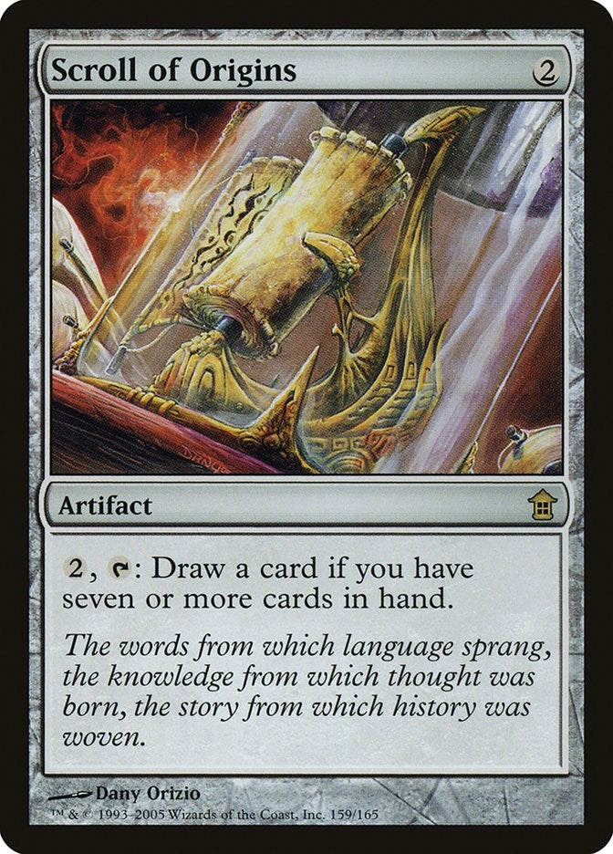 Image for Scroll of Origins (159) (Saviors of Kamigawa) - Magic: The Gathering