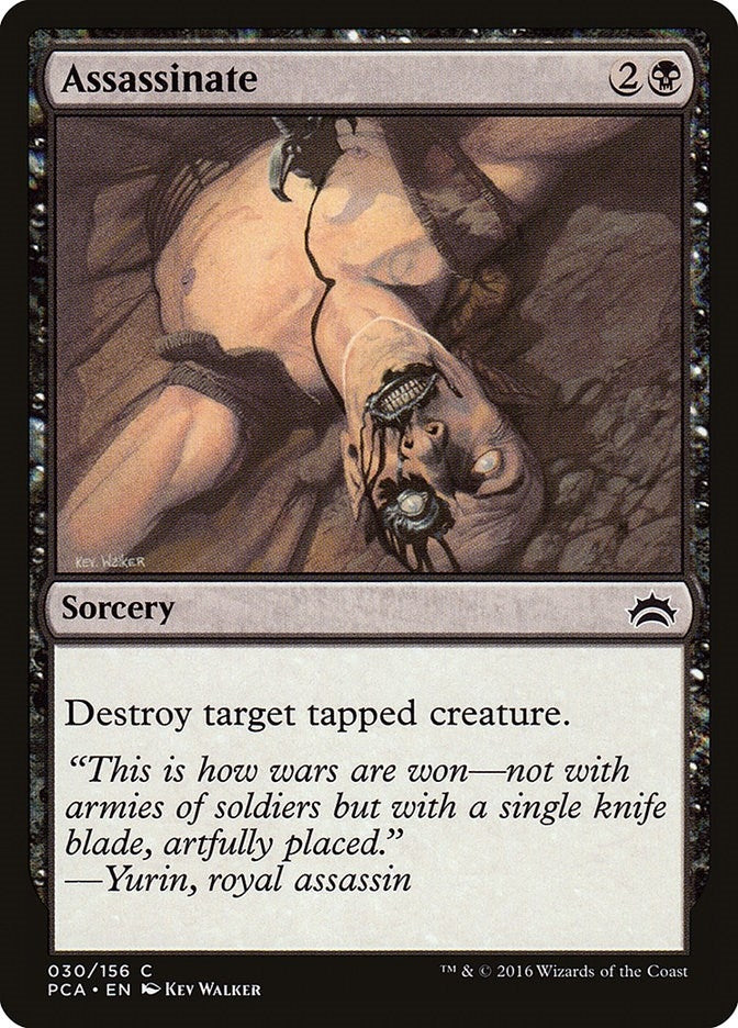Image for Assassinate (30) (Planechase Anthology) - Magic: The Gathering