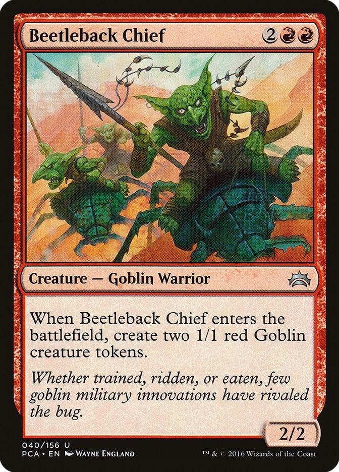 Image for Beetleback Chief (40) (Planechase Anthology) - Magic: The Gathering