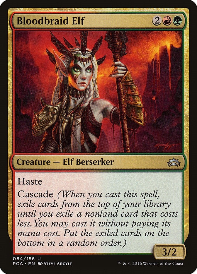 Image for Bloodbraid Elf (84) (Planechase Anthology) - Magic: The Gathering
