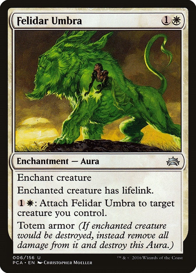 Image for Felidar Umbra (6) (Planechase Anthology) - Magic: The Gathering