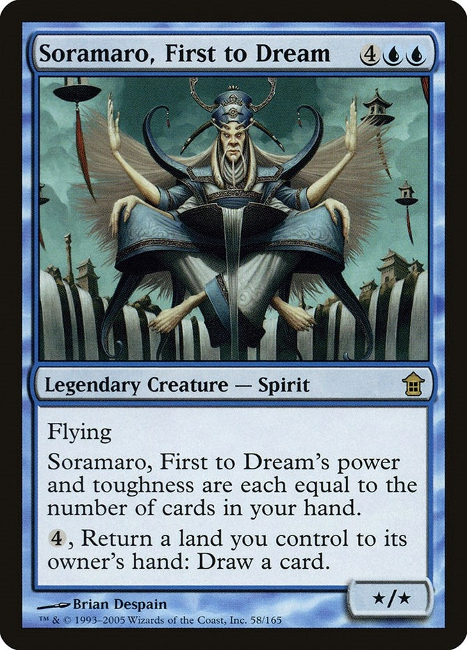 Image for Soramaro, First to Dream (58) (Saviors of Kamigawa) - Magic: The Gathering