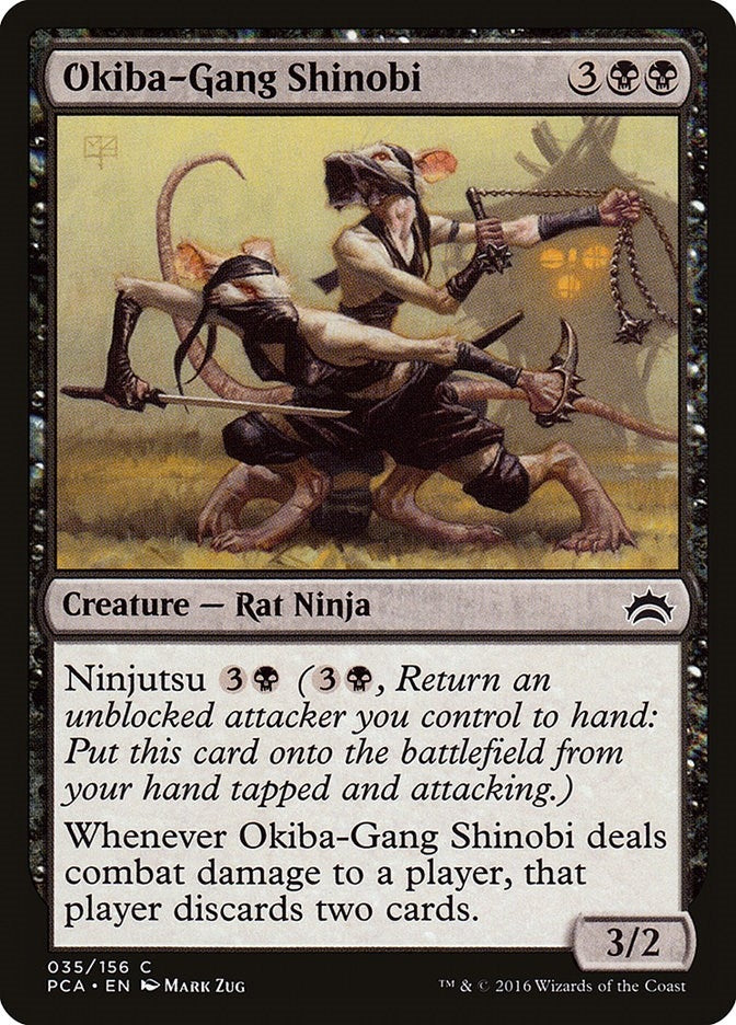 Image for Okiba-Gang Shinobi (35) (Planechase Anthology) - Magic: The Gathering