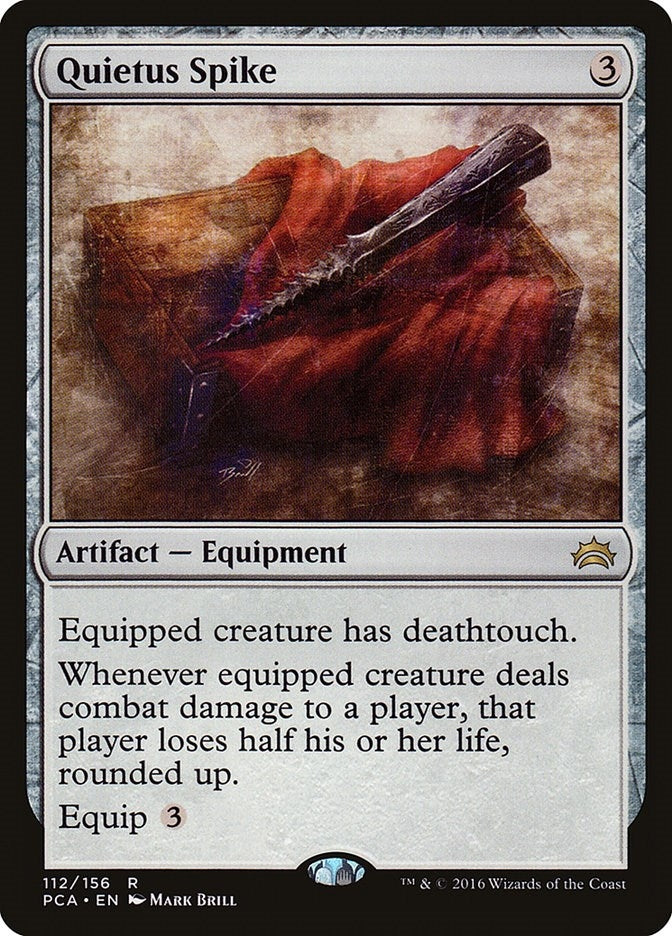 Image for Quietus Spike (112) (Planechase Anthology) - Magic: The Gathering