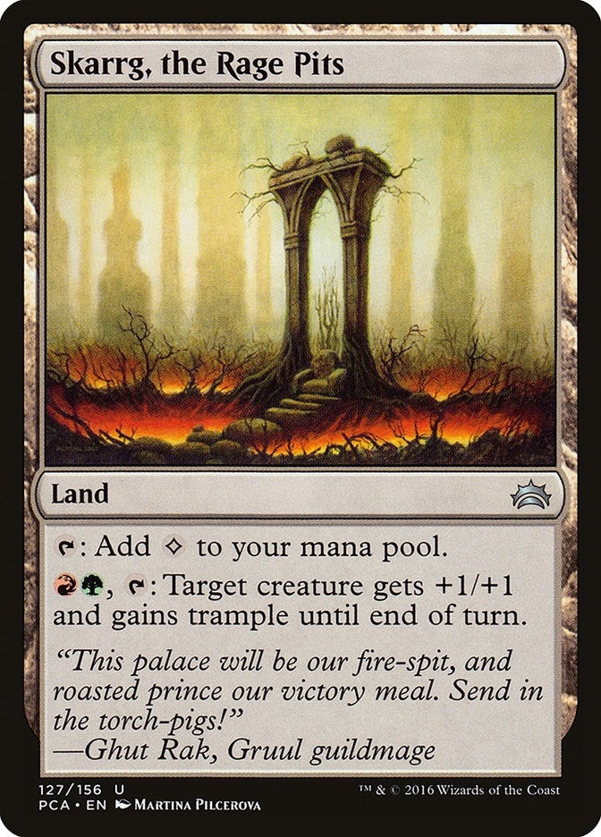 Image for Skarrg, the Rage Pits (127) (Planechase Anthology) - Magic: The Gathering