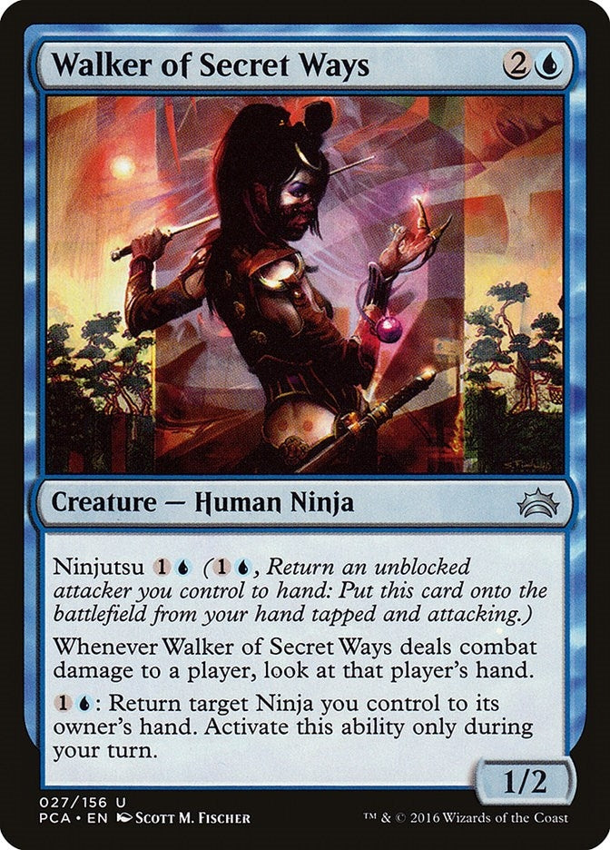 Image for Walker of Secret Ways (27) (Planechase Anthology) - Magic: The Gathering
