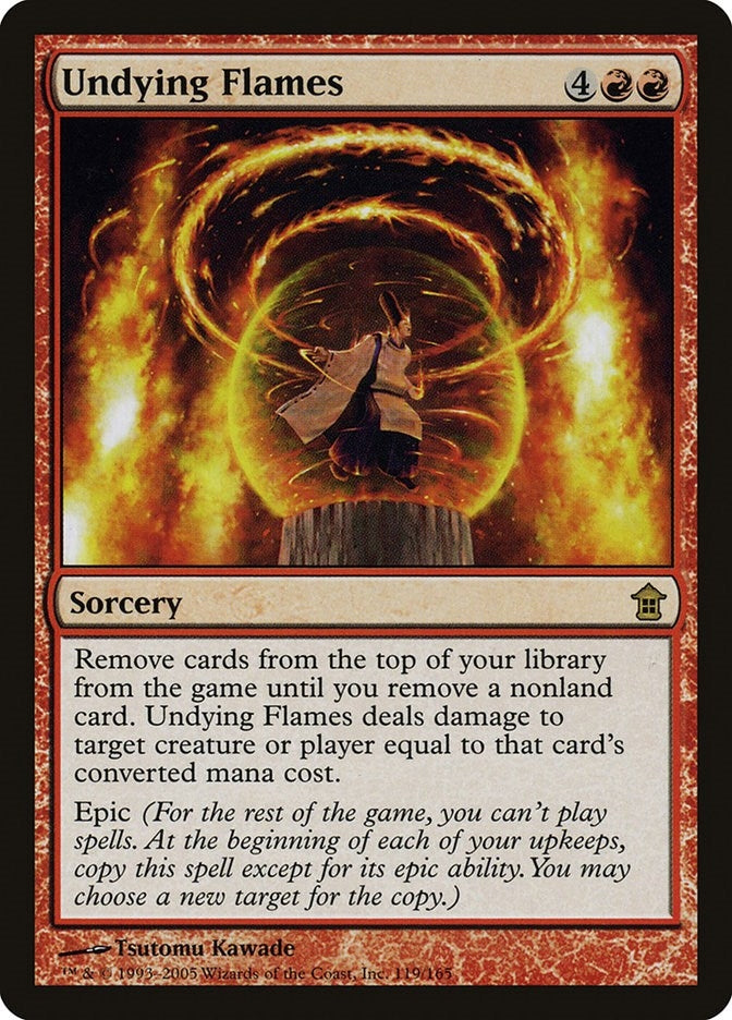 Image for Undying Flames (119) (Saviors of Kamigawa) - Magic: The Gathering