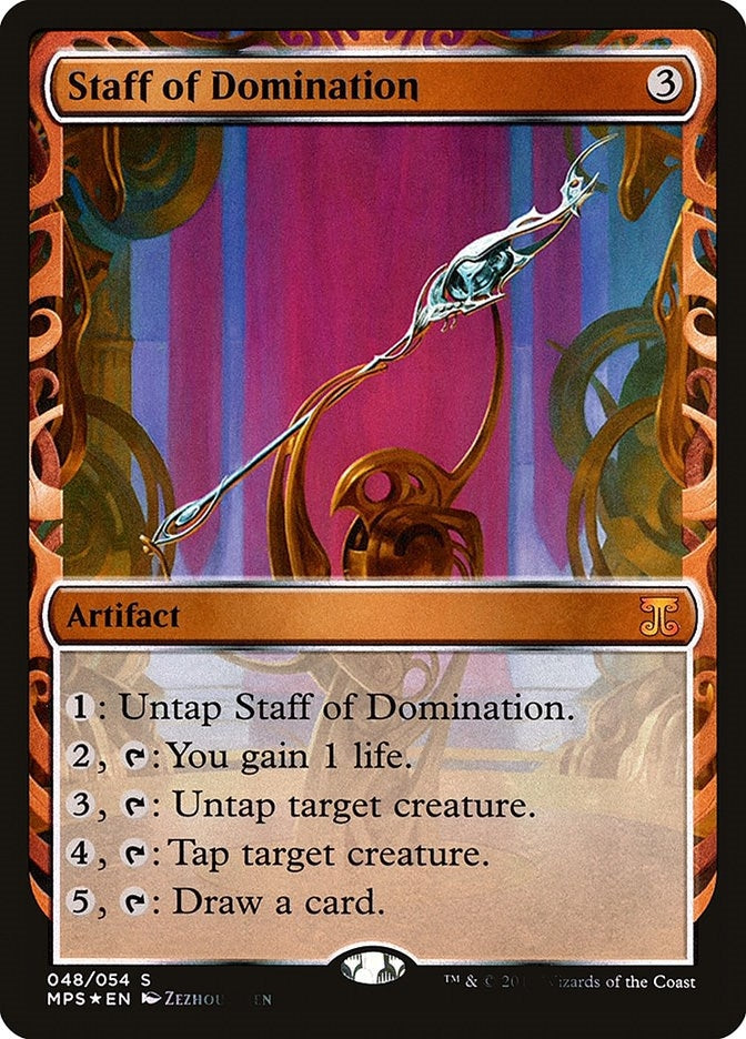 Image for Staff of Domination (48) (Masterpiece Series: Kaladesh Inventions) - Magic: The Gathering