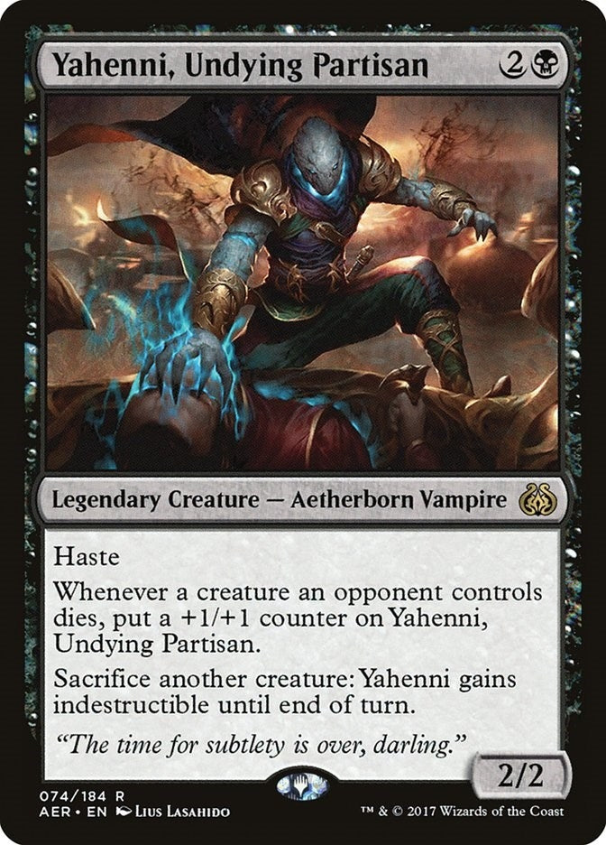 Image for Yahenni, Undying Partisan (74) (Aether Revolt) - Magic: The Gathering