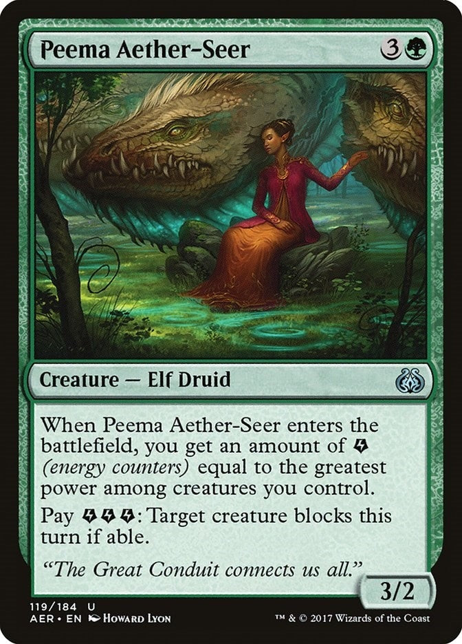 Image for Peema Aether-Seer (119) (Aether Revolt) - Magic: The Gathering