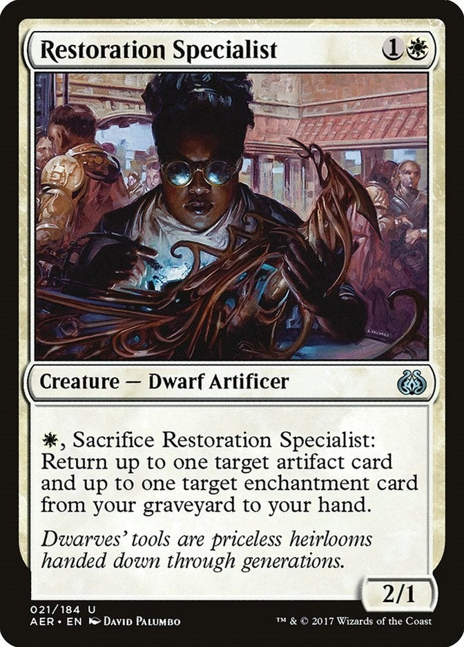 Image for Restoration Specialist (21) (Aether Revolt) - Magic: The Gathering