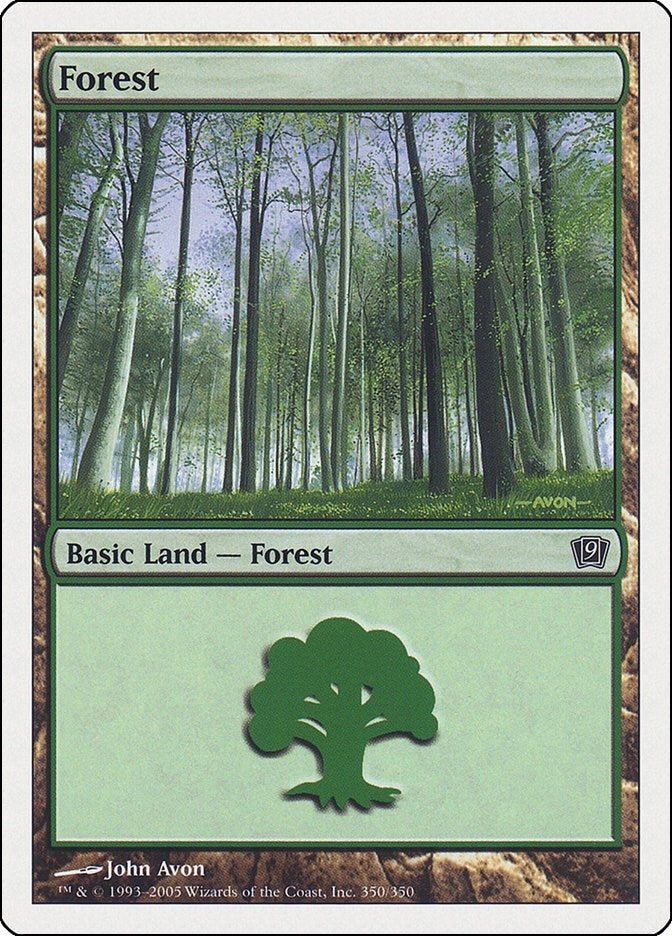 Image for Forest (350) (350) (9th Edition) - Magic: The Gathering