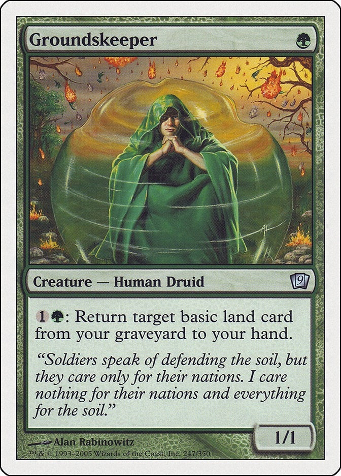 Image for Groundskeeper (247) (9th Edition) - Magic: The Gathering