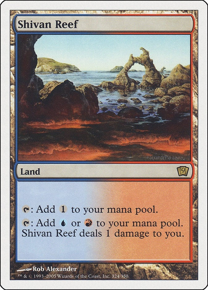 Image for Shivan Reef (324) (9th Edition) - Magic: The Gathering