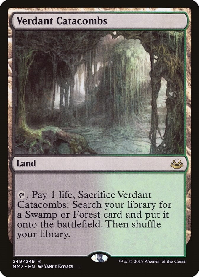 Image for Verdant Catacombs (249) (Modern Masters 2017) - Magic: The Gathering