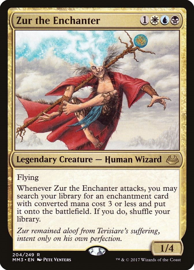 Image for Zur the Enchanter (204) (Modern Masters 2017) - Magic: The Gathering