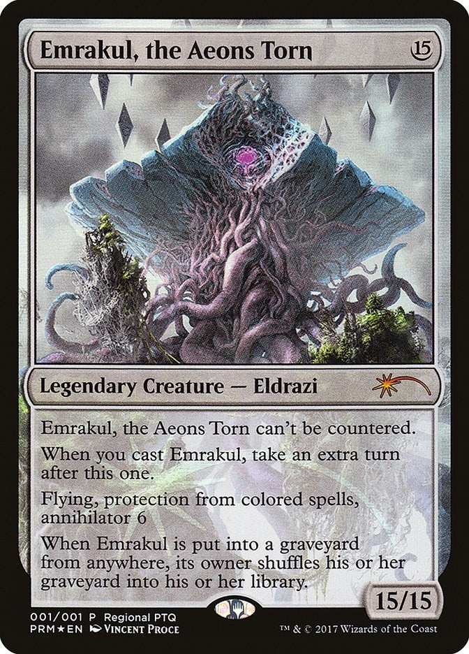 Image for Emrakul, the Aeons Torn (1) (Pro Tour Promos) - Magic: The Gathering
