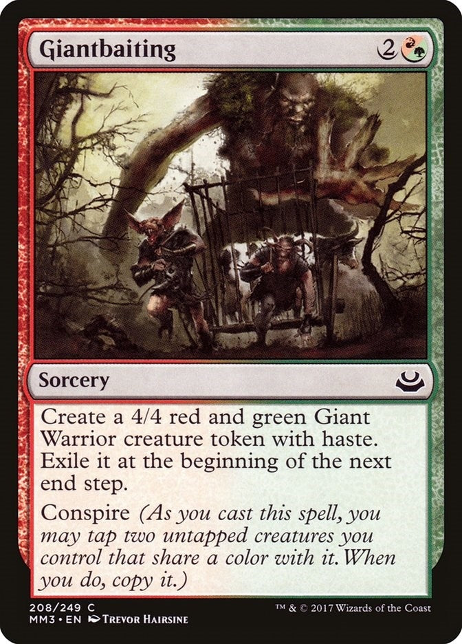 Image for Giantbaiting (208) (Modern Masters 2017) - Magic: The Gathering