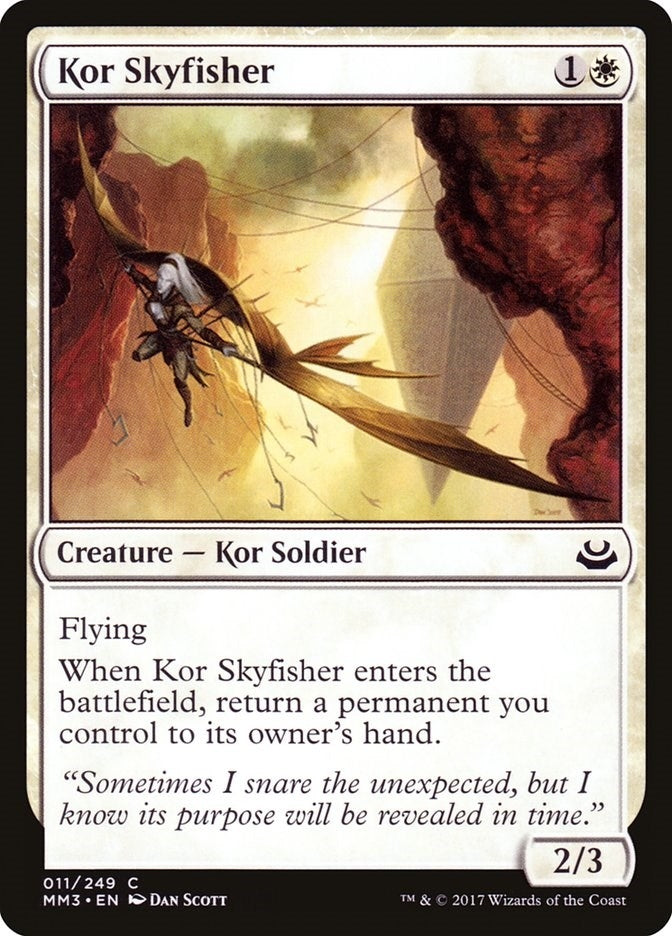 Image for Kor Skyfisher (11) (Modern Masters 2017) - Magic: The Gathering