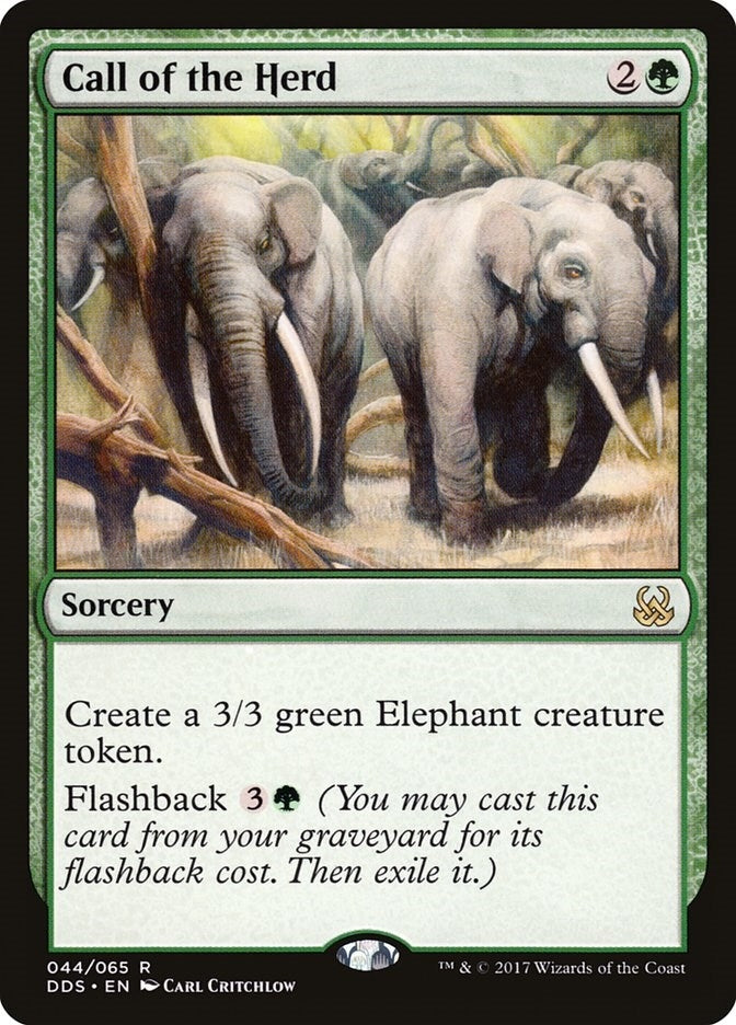 Image for Call of the Herd (44) (Duel Decks: Mind vs. Might) - Magic: The Gathering