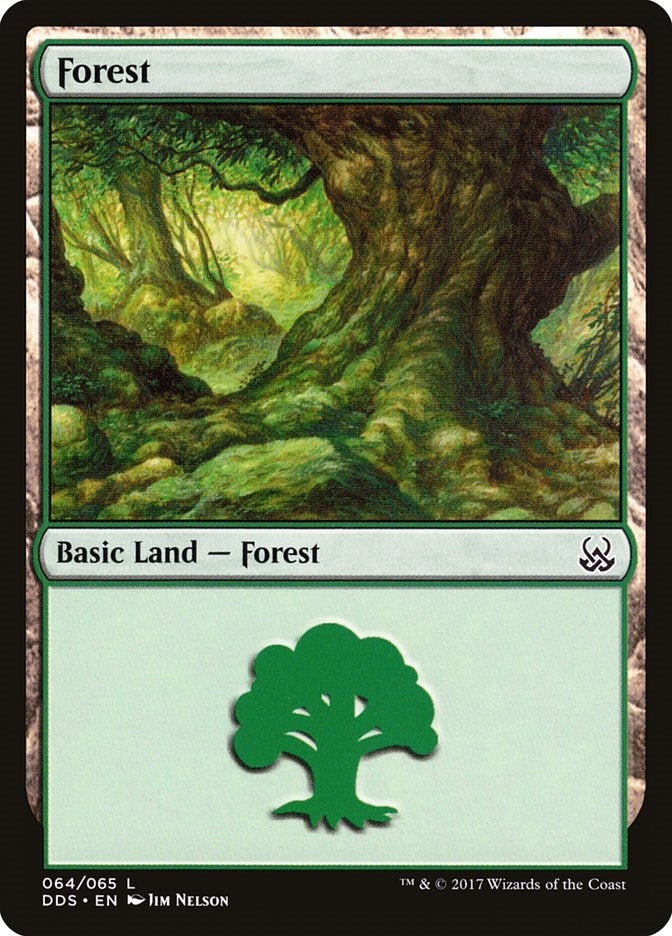 Image for Forest (064) (64) (Duel Decks: Mind vs. Might) - Magic: The Gathering