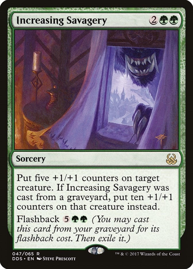Image for Increasing Savagery (47) (Duel Decks: Mind vs. Might) - Magic: The Gathering