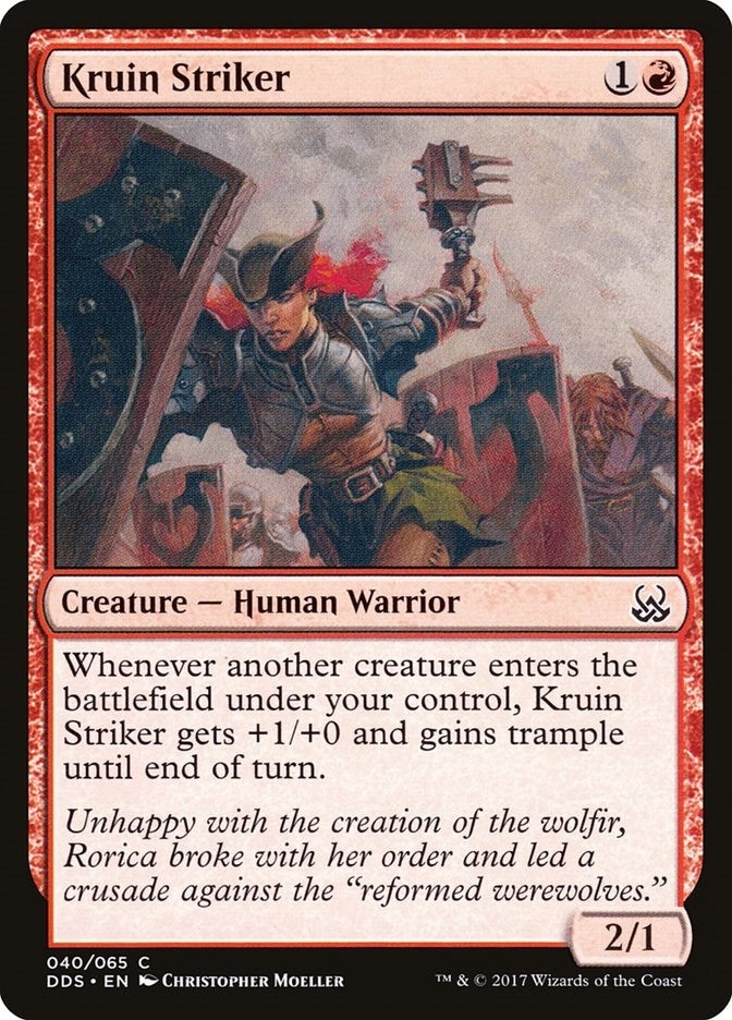 Image for Kruin Striker (40) (Duel Decks: Mind vs. Might) - Magic: The Gathering