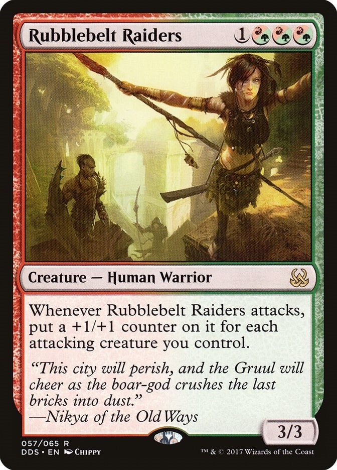 Image for Rubblebelt Raiders (57) (Duel Decks: Mind vs. Might) - Magic: The Gathering