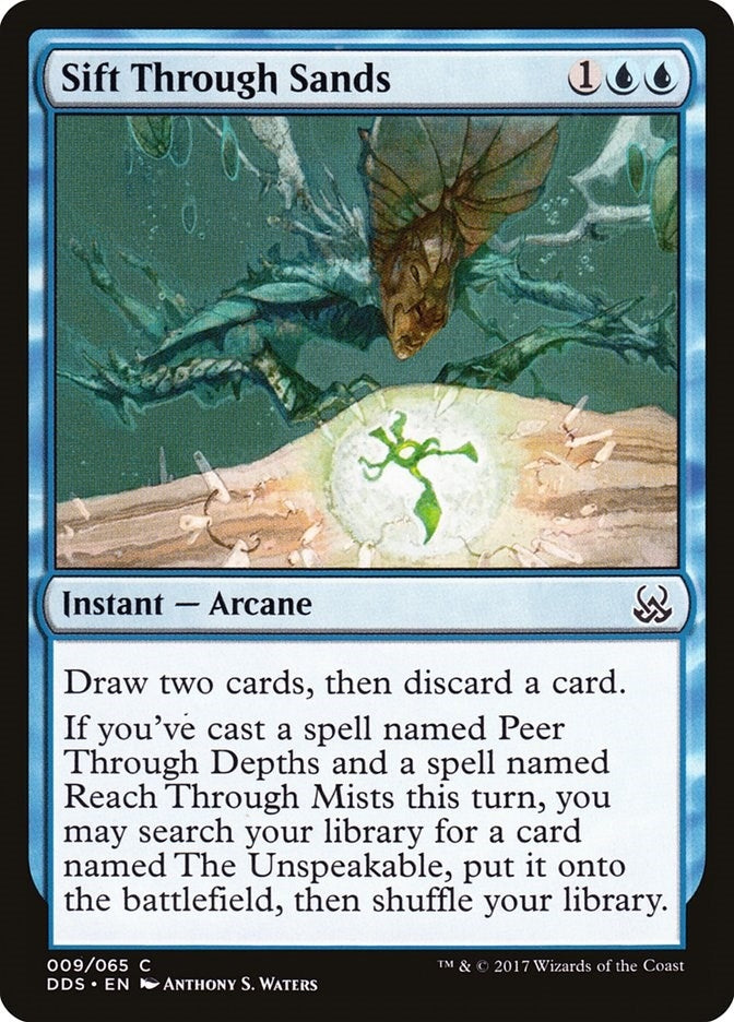 Image for Sift Through Sands (9) (Duel Decks: Mind vs. Might) - Magic: The Gathering