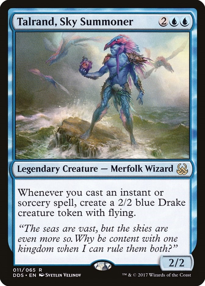 Image for Talrand, Sky Summoner (11) (Duel Decks: Mind vs. Might) - Magic: The Gathering