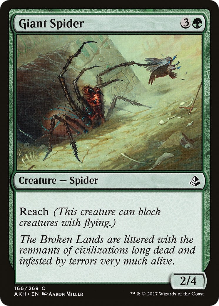 Image for Giant Spider (166) (Amonkhet) - Magic: The Gathering