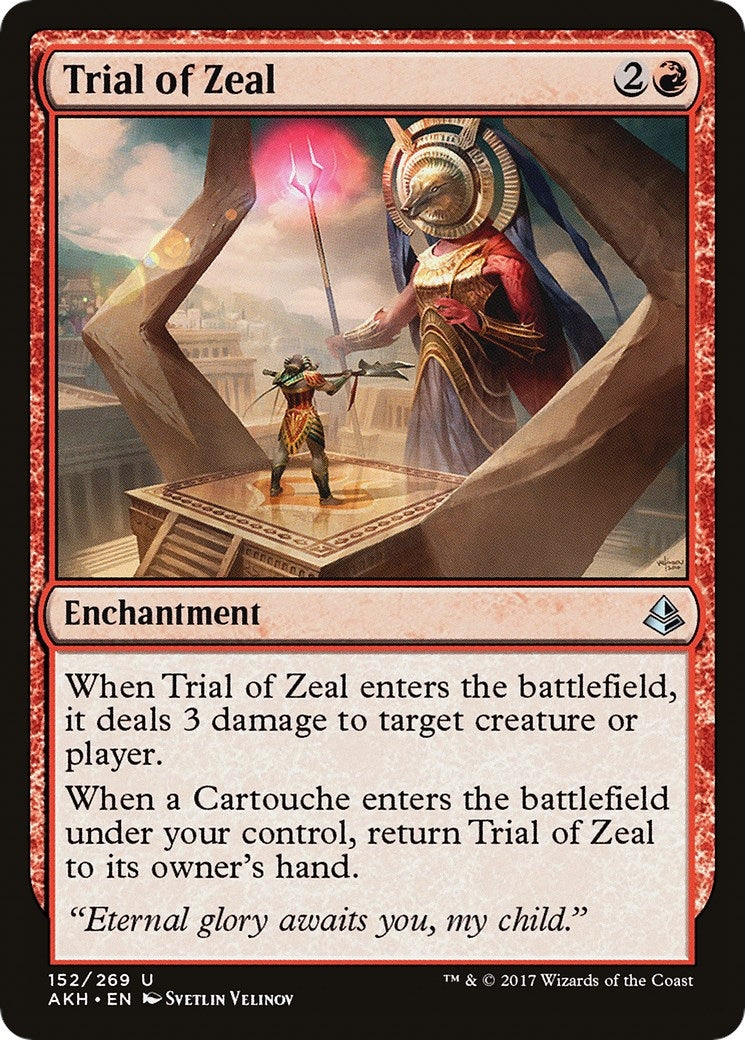 Image for Trial of Zeal (152) (Amonkhet) - Magic: The Gathering