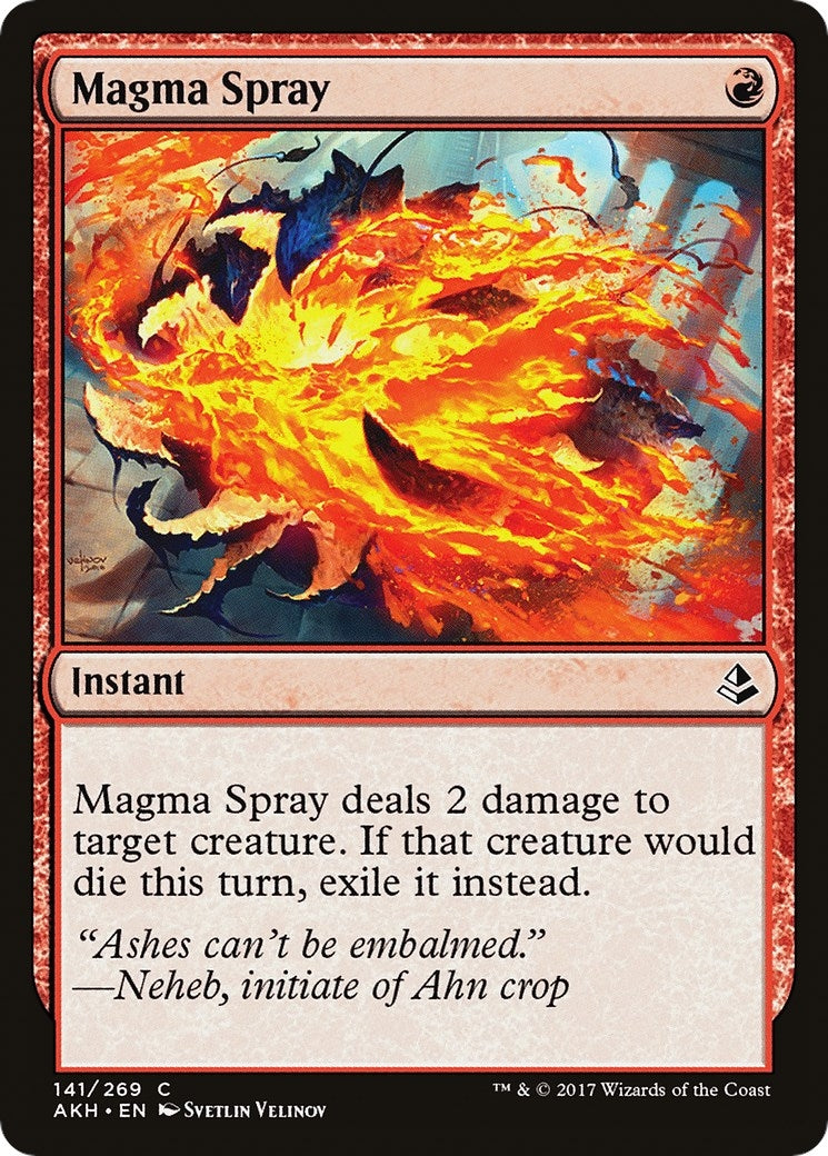 Image for Magma Spray (141) (Amonkhet) - Magic: The Gathering