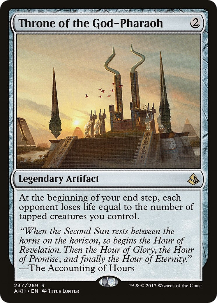 Image for Throne of the God-Pharaoh (237) (Amonkhet) - Magic: The Gathering