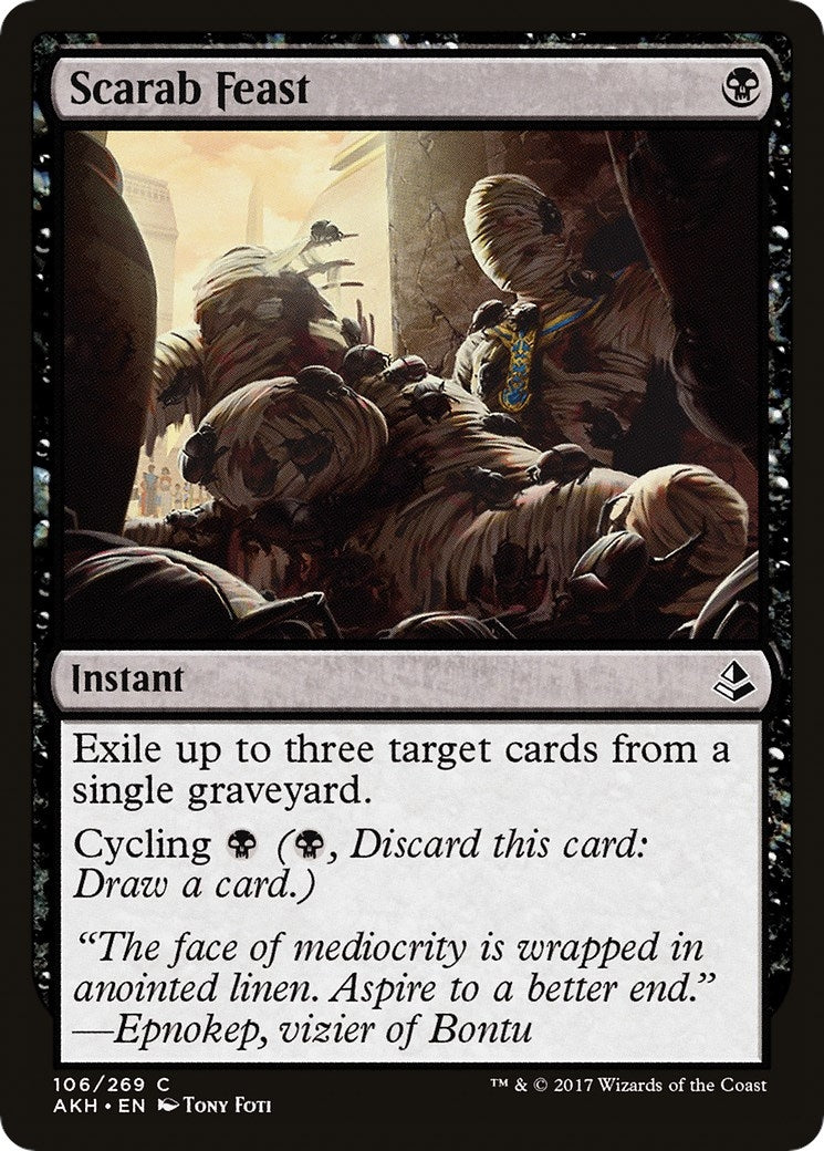 Image for Scarab Feast (106) (Amonkhet) - Magic: The Gathering
