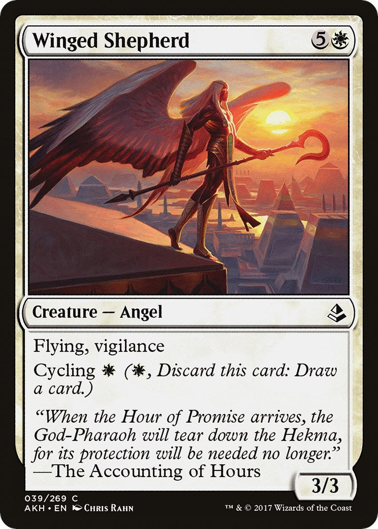 Image for Winged Shepherd (39) (Amonkhet) - Magic: The Gathering