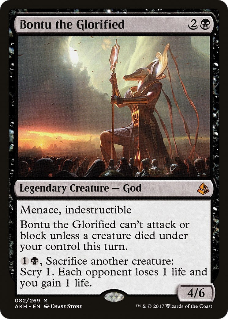 Image for Bontu the Glorified (82) (Amonkhet) - Magic: The Gathering