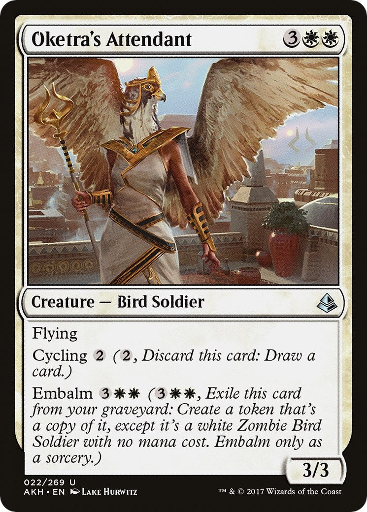 Image for Oketra's Attendant (22) (Amonkhet) - Magic: The Gathering