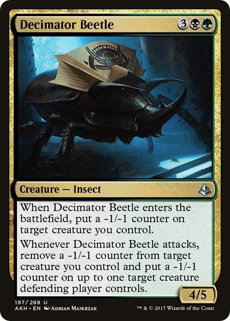 Image for Decimator Beetle (197) (Amonkhet) - Magic: The Gathering