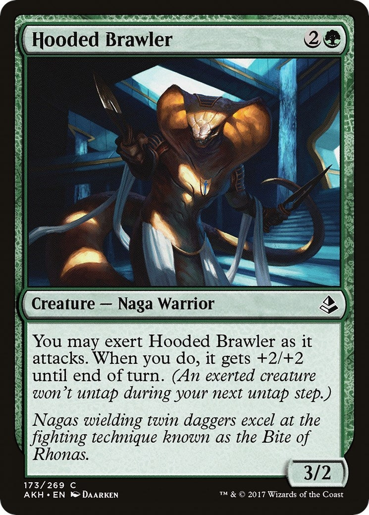 Image for Hooded Brawler (173) (Amonkhet) - Magic: The Gathering