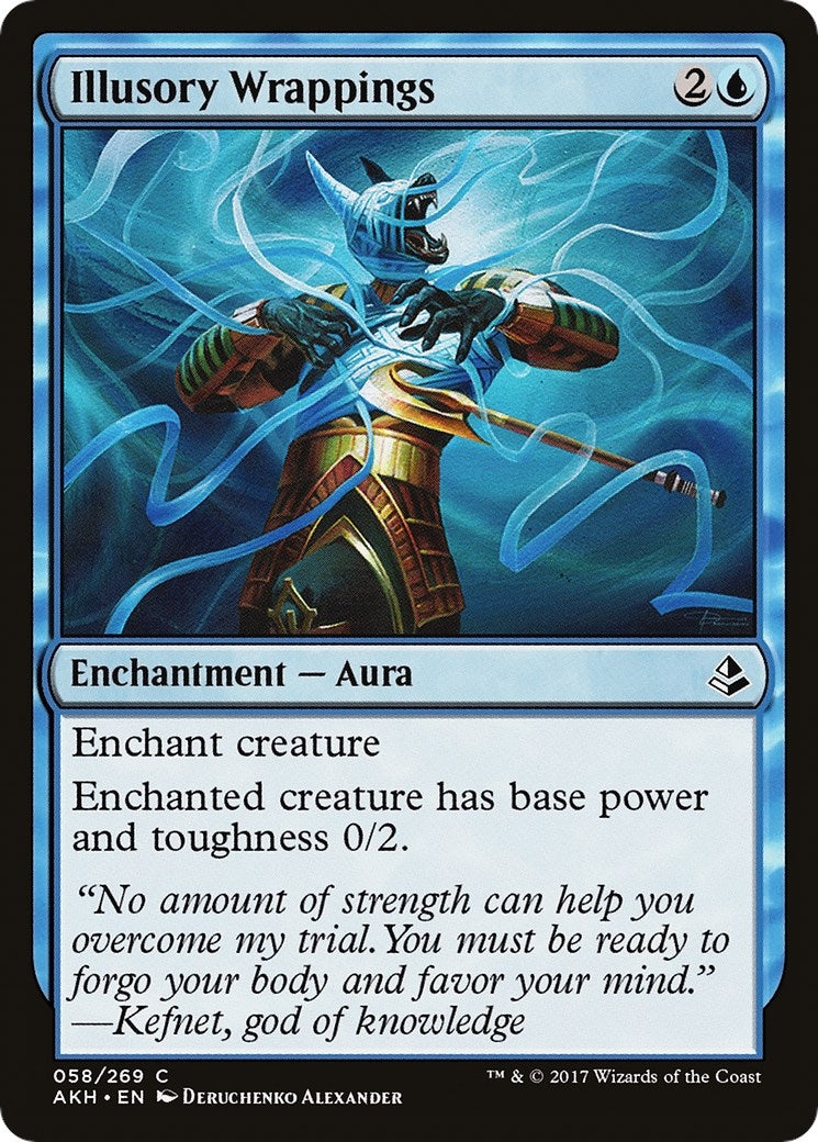 Image for Illusory Wrappings (58) (Amonkhet) - Magic: The Gathering