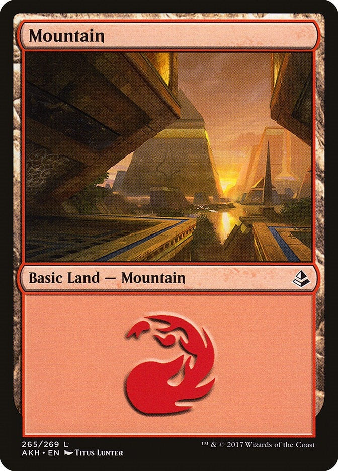 Image for Mountain (265) (265) (Amonkhet) - Magic: The Gathering