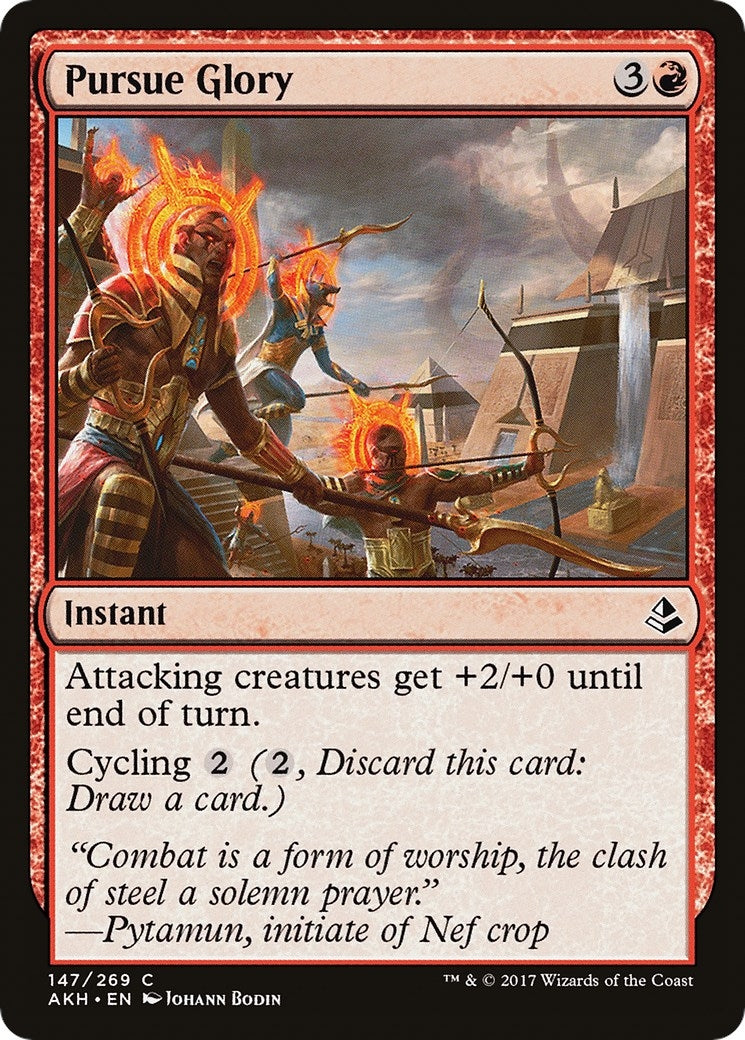 Image for Pursue Glory (147) (Amonkhet) - Magic: The Gathering